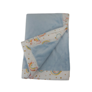 כרבולית תכלת עם מסגרת קשת בענן